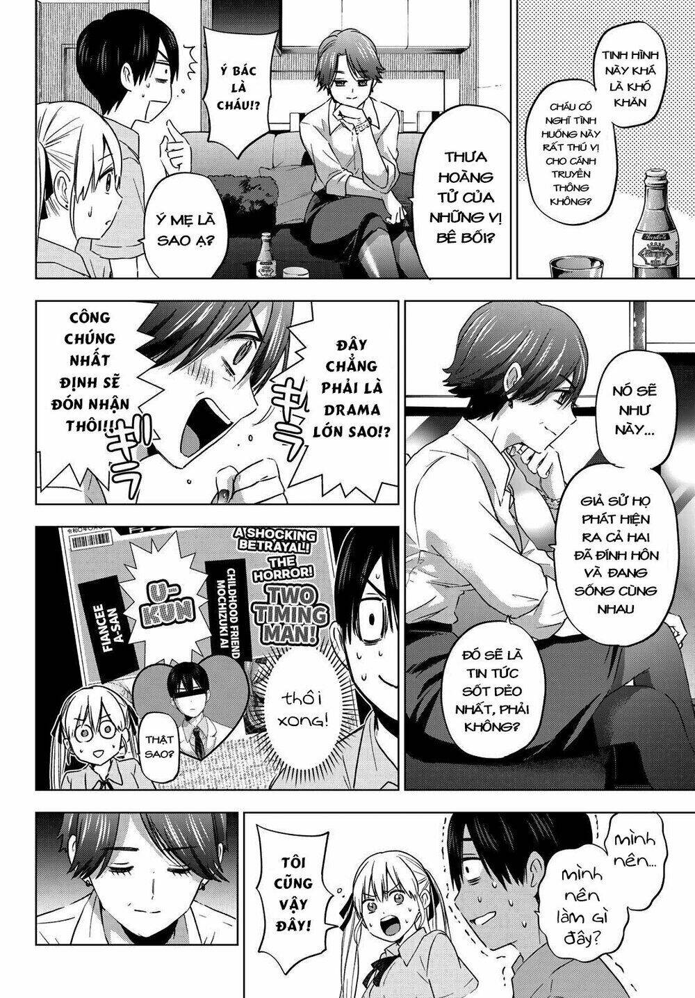 Kakkou No Iinazuke Chapter 82 - Trang 2