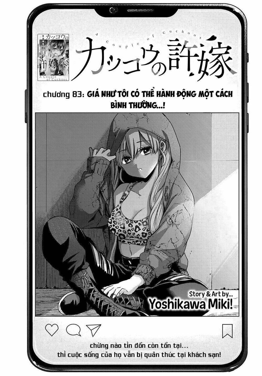 Kakkou No Iinazuke Chapter 83 - Trang 2
