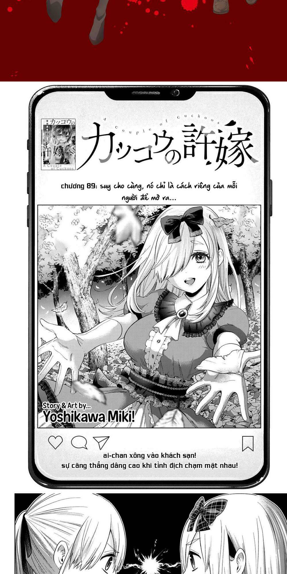 Kakkou No Iinazuke Chapter 89 - Trang 2