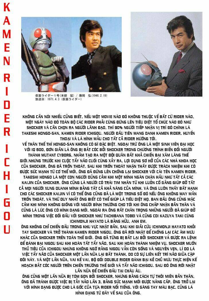 Kamen Rider Spirits Chapter 3 - Trang 2