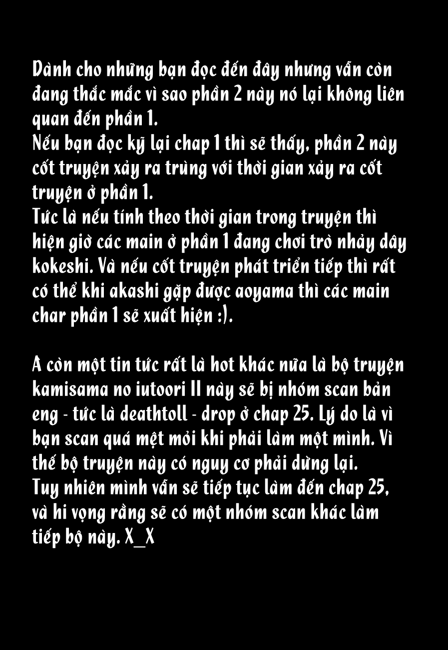 Kamisama No Iutoori Ii Chapter 9 - Trang 2