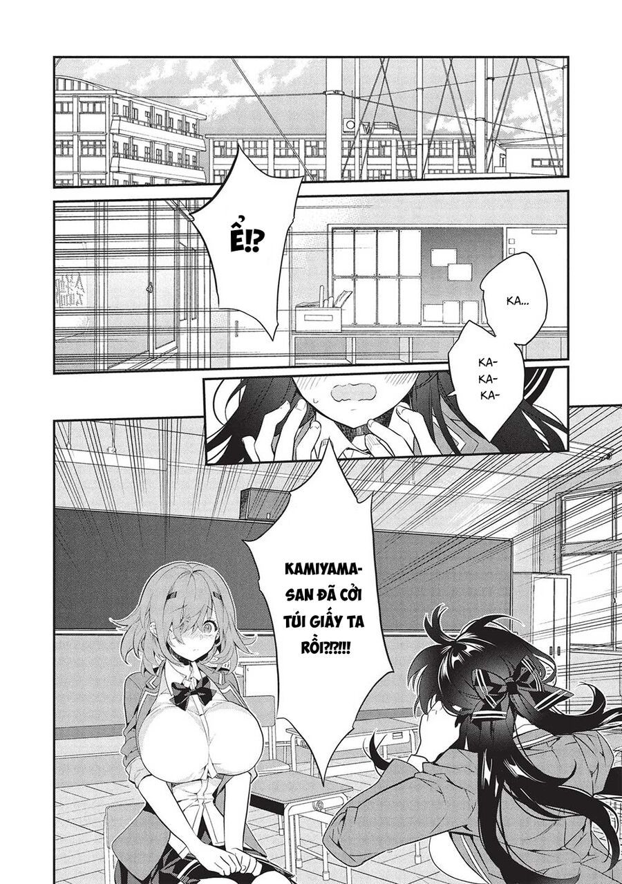 Kamiyama-San, Thiếu Nữ Kém Giao Tiếp Lúc Nào Cũng Đội Túi Giấy Trên Đầu!! Chapter 22 - Trang 2