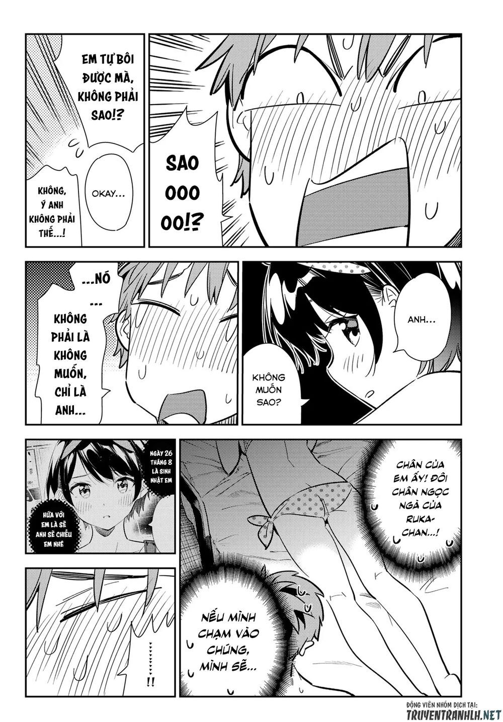 Kanojo, Okarishimasu Chapter 140 - Trang 2