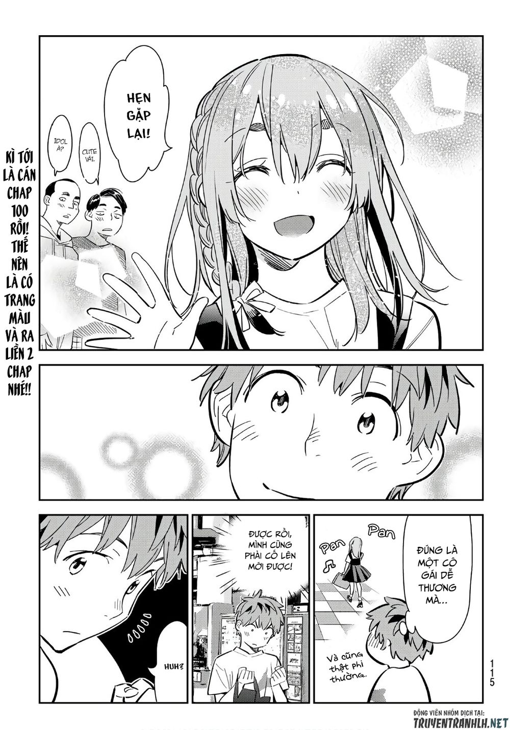 Kanojo, Okarishimasu Chapter 99 - Trang 2