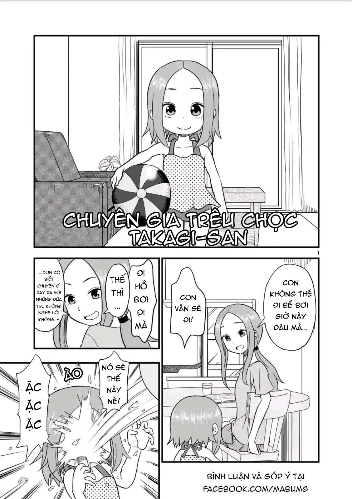 Karakai Jouzu No (Moto) Takagi-San Chapter 10 - Trang 2