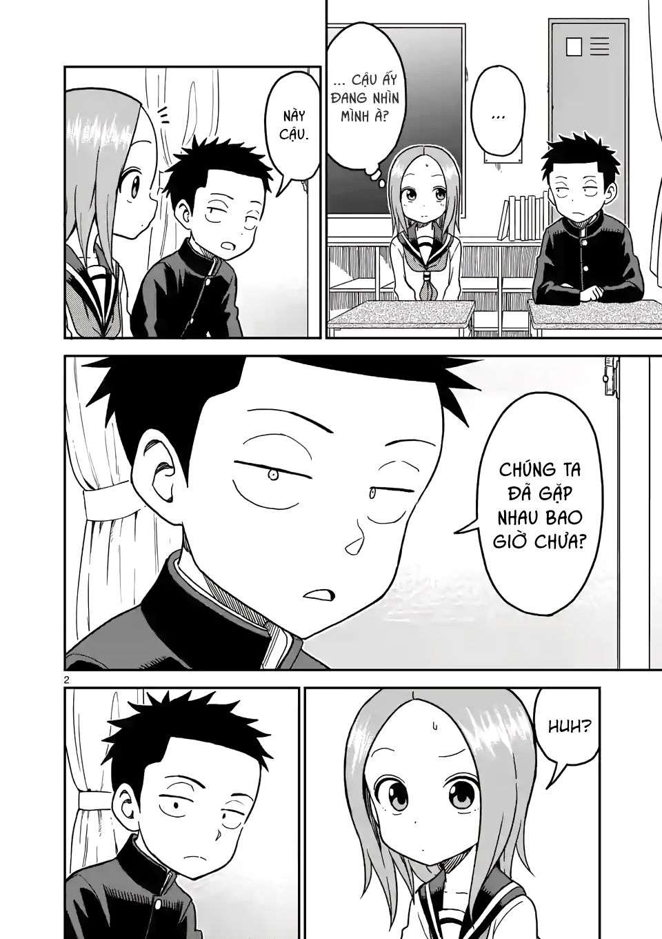 Karakai Jouzu No (Moto) Takagi-San Chapter 100 - Trang 2
