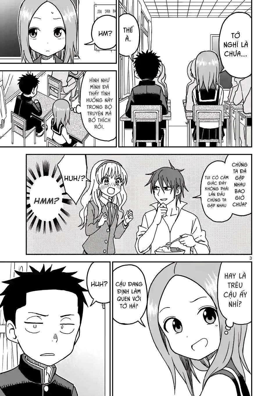Karakai Jouzu No (Moto) Takagi-San Chapter 100 - Trang 2
