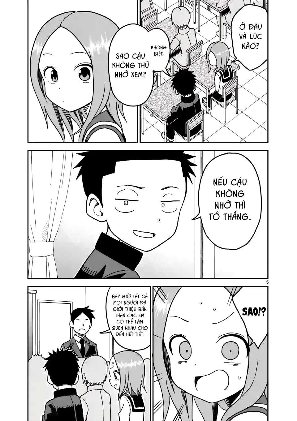 Karakai Jouzu No (Moto) Takagi-San Chapter 100 - Trang 2