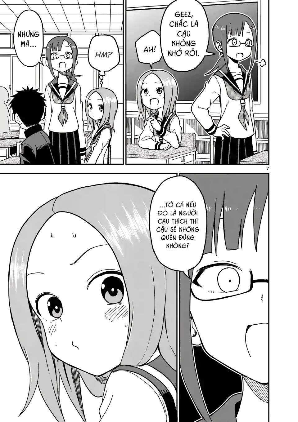 Karakai Jouzu No (Moto) Takagi-San Chapter 100 - Trang 2
