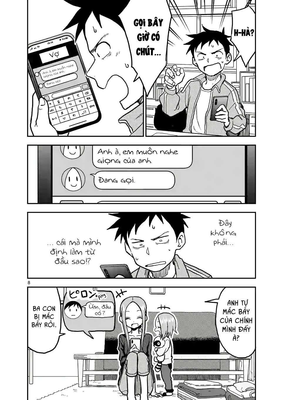 Karakai Jouzu No (Moto) Takagi-San Chapter 113 - Trang 2