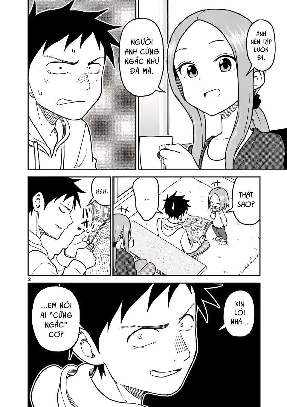Karakai Jouzu No (Moto) Takagi-San Chapter 115 - Trang 2