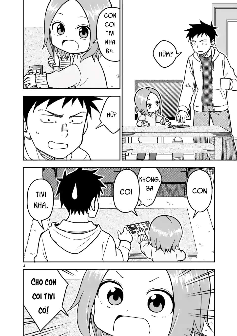 Karakai Jouzu No (Moto) Takagi-San Chapter 126 - Trang 2