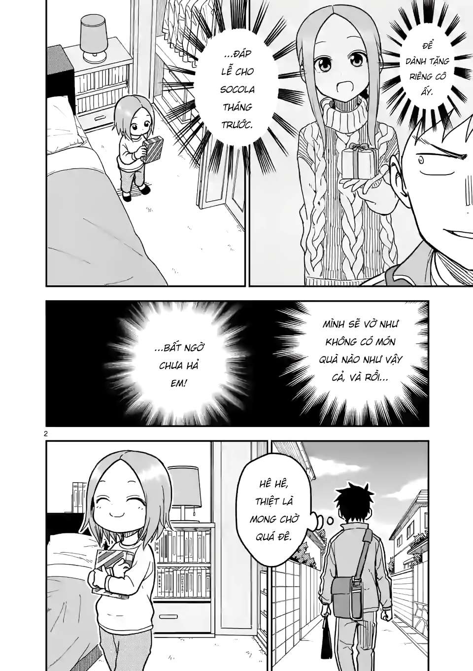 Karakai Jouzu No (Moto) Takagi-San Chapter 127 - Trang 2