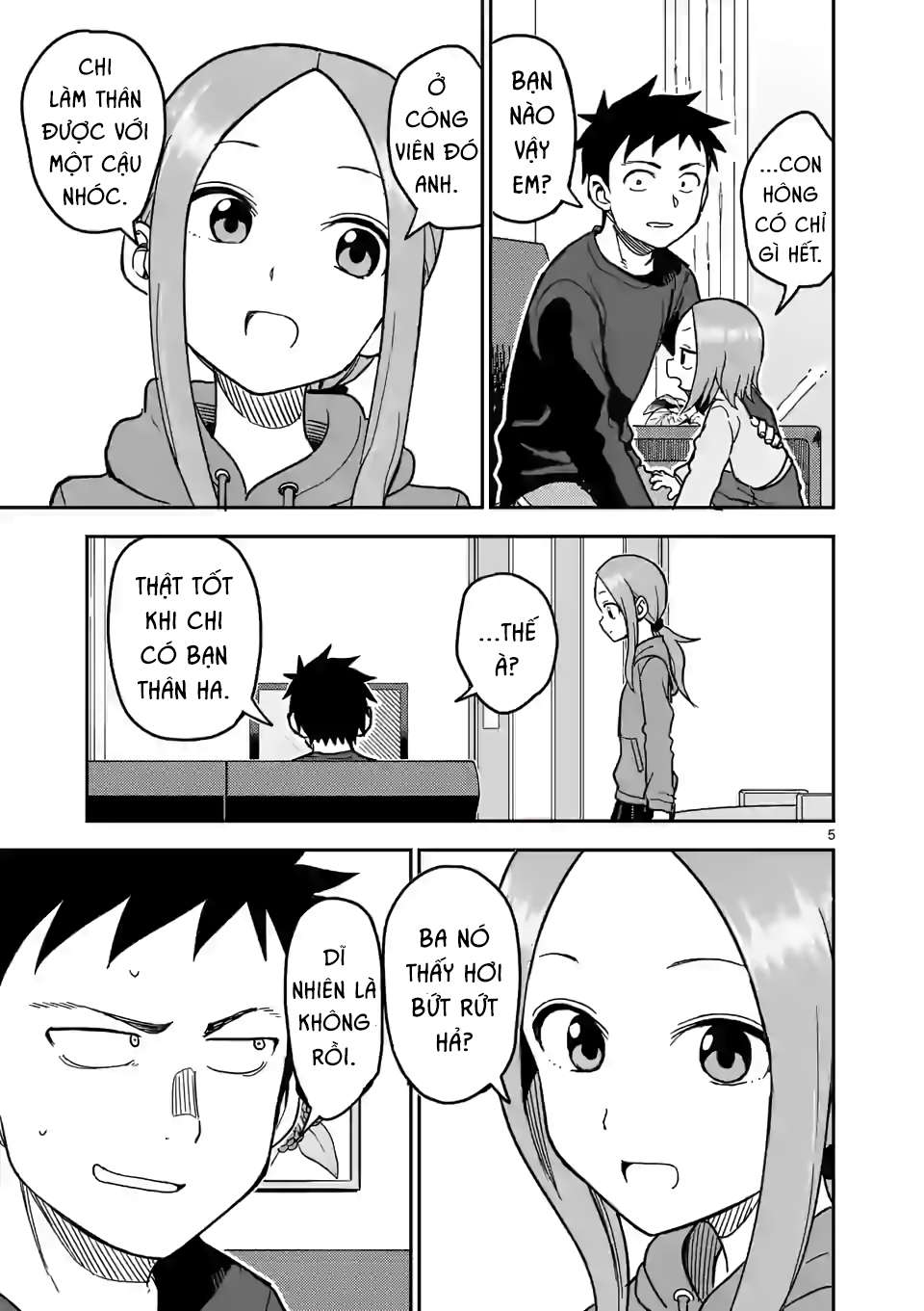 Karakai Jouzu No (Moto) Takagi-San Chapter 128 - Trang 2