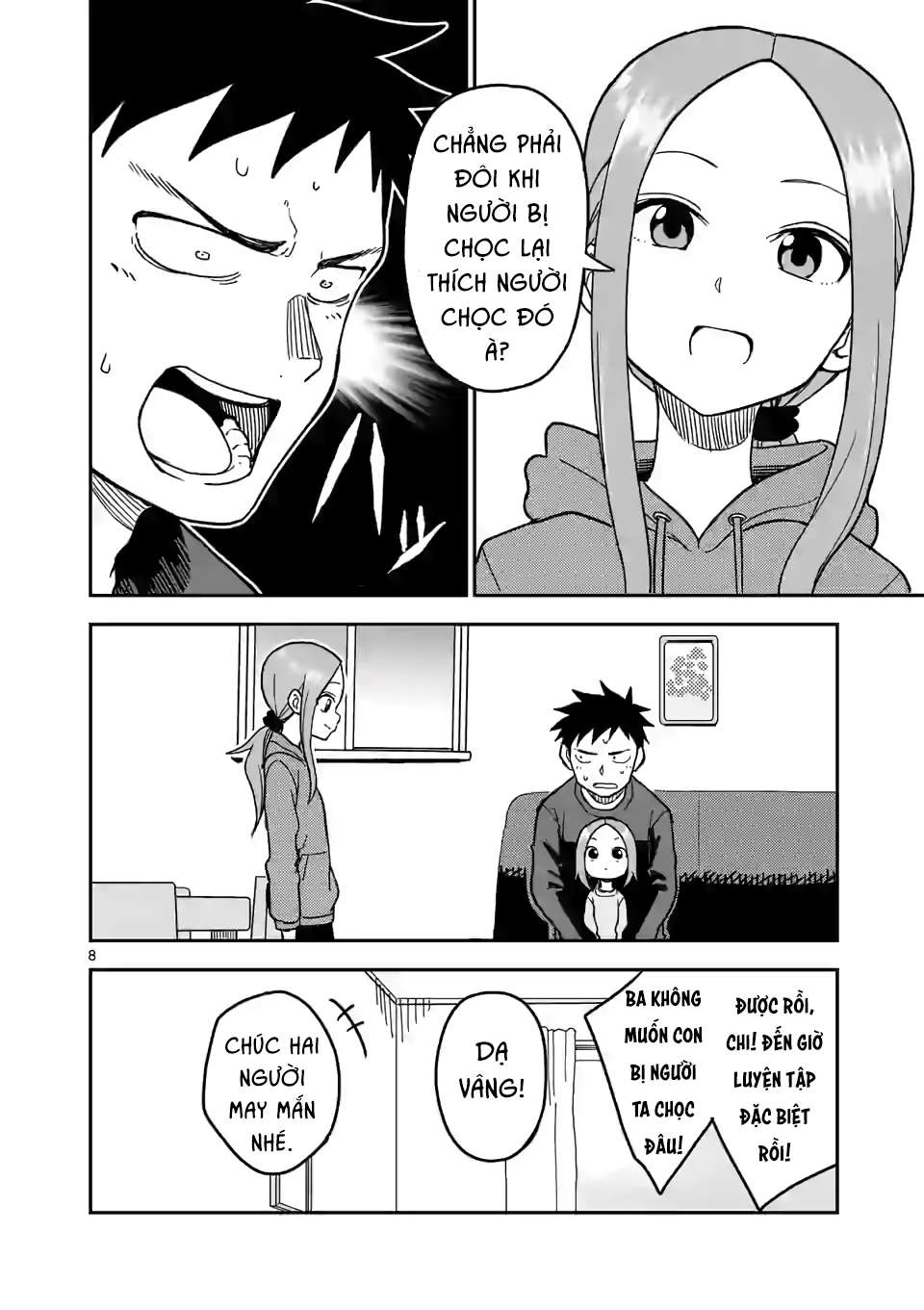 Karakai Jouzu No (Moto) Takagi-San Chapter 128 - Trang 2