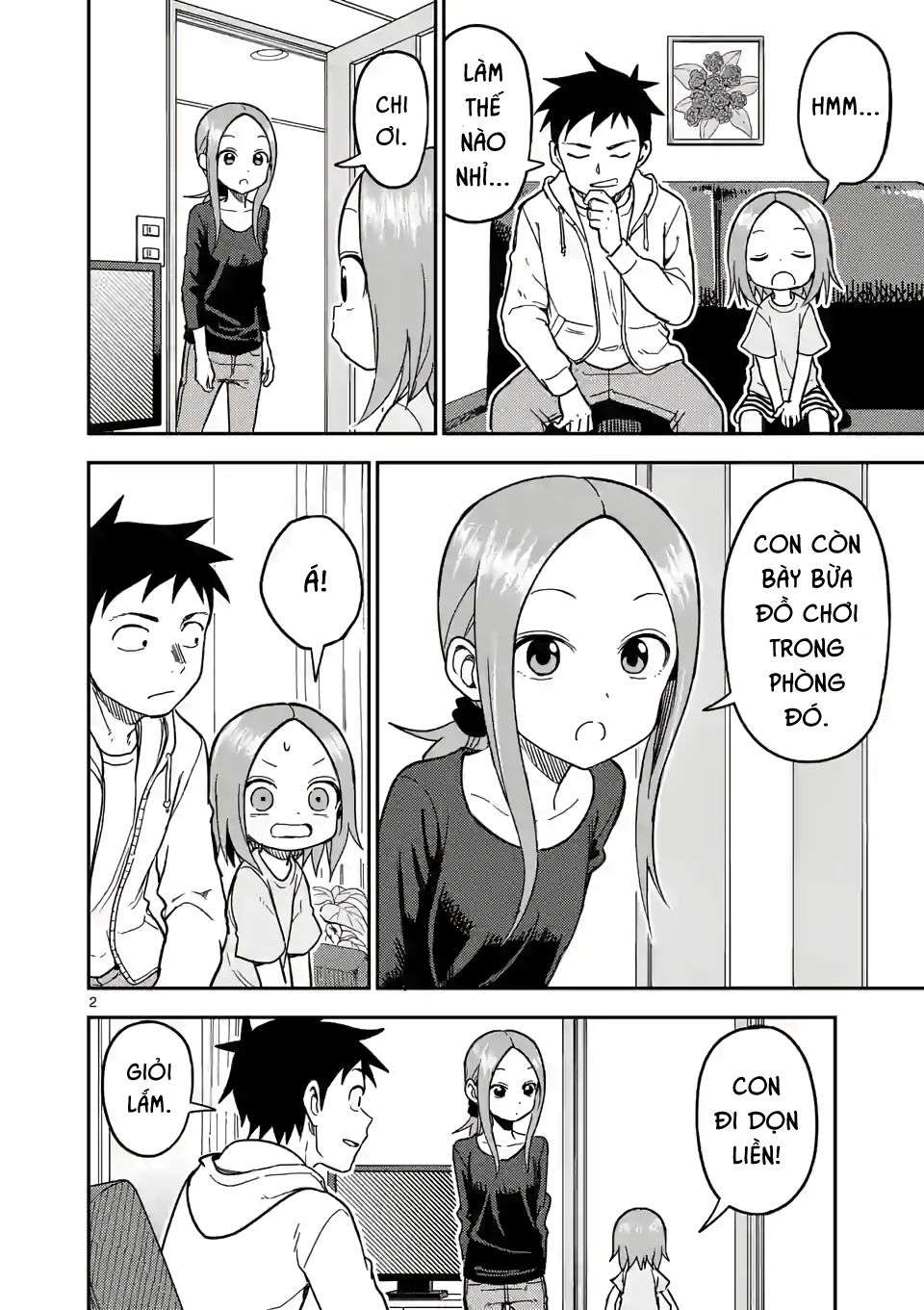 Karakai Jouzu No (Moto) Takagi-San Chapter 133 - Trang 2