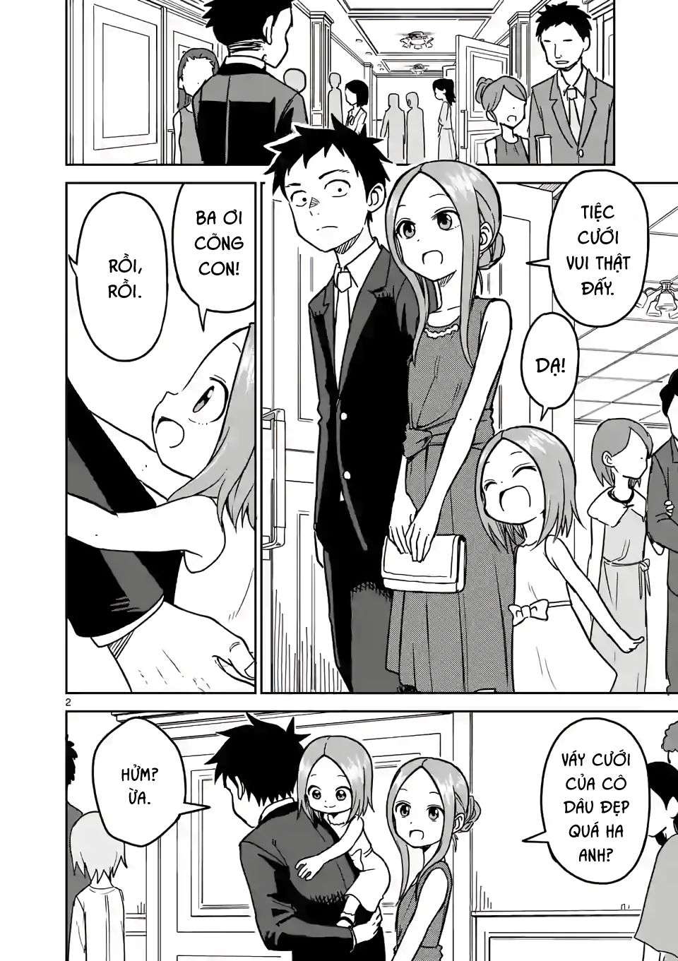 Karakai Jouzu No (Moto) Takagi-San Chapter 140 - Trang 2