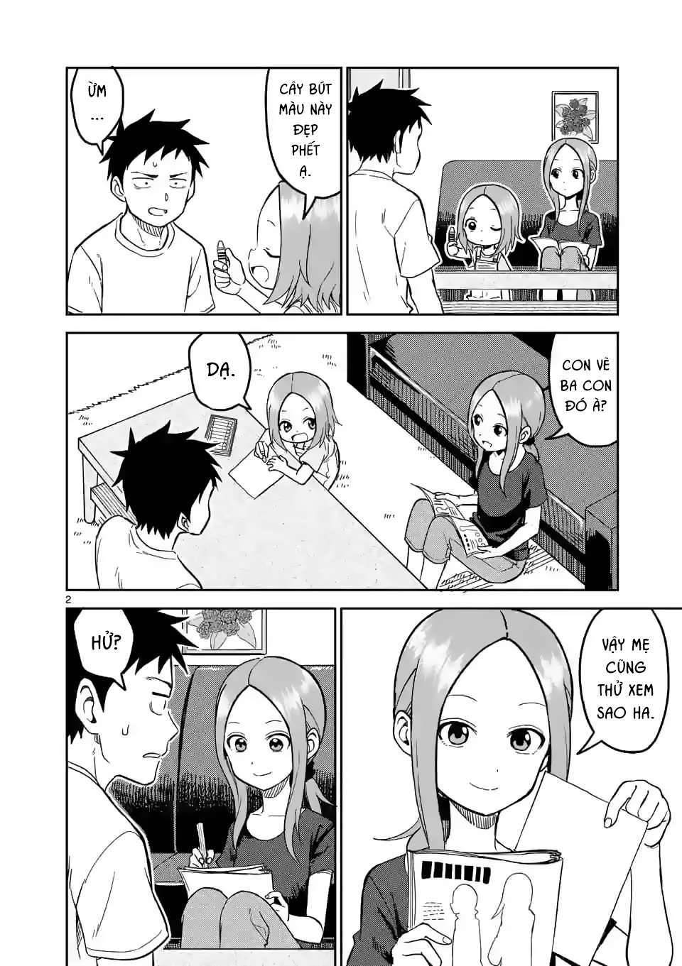 Karakai Jouzu No (Moto) Takagi-San Chapter 143 - Trang 2