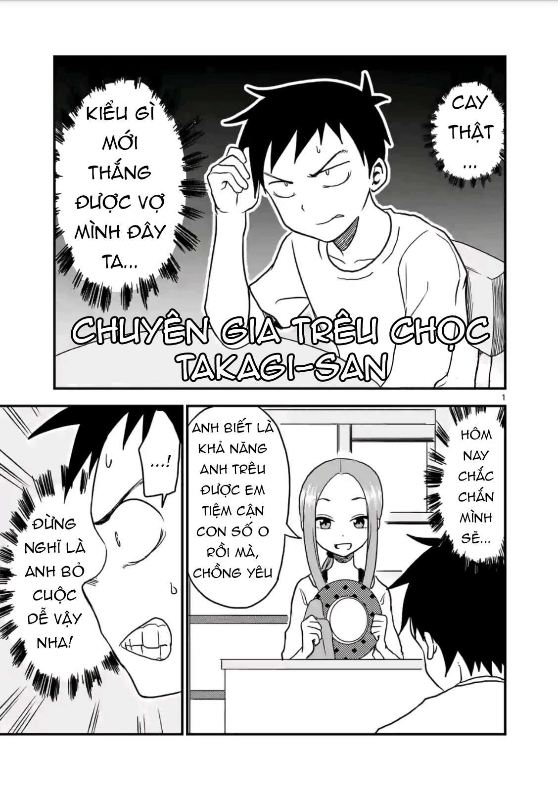 Karakai Jouzu No (Moto) Takagi-San Chapter 15 - Trang 2