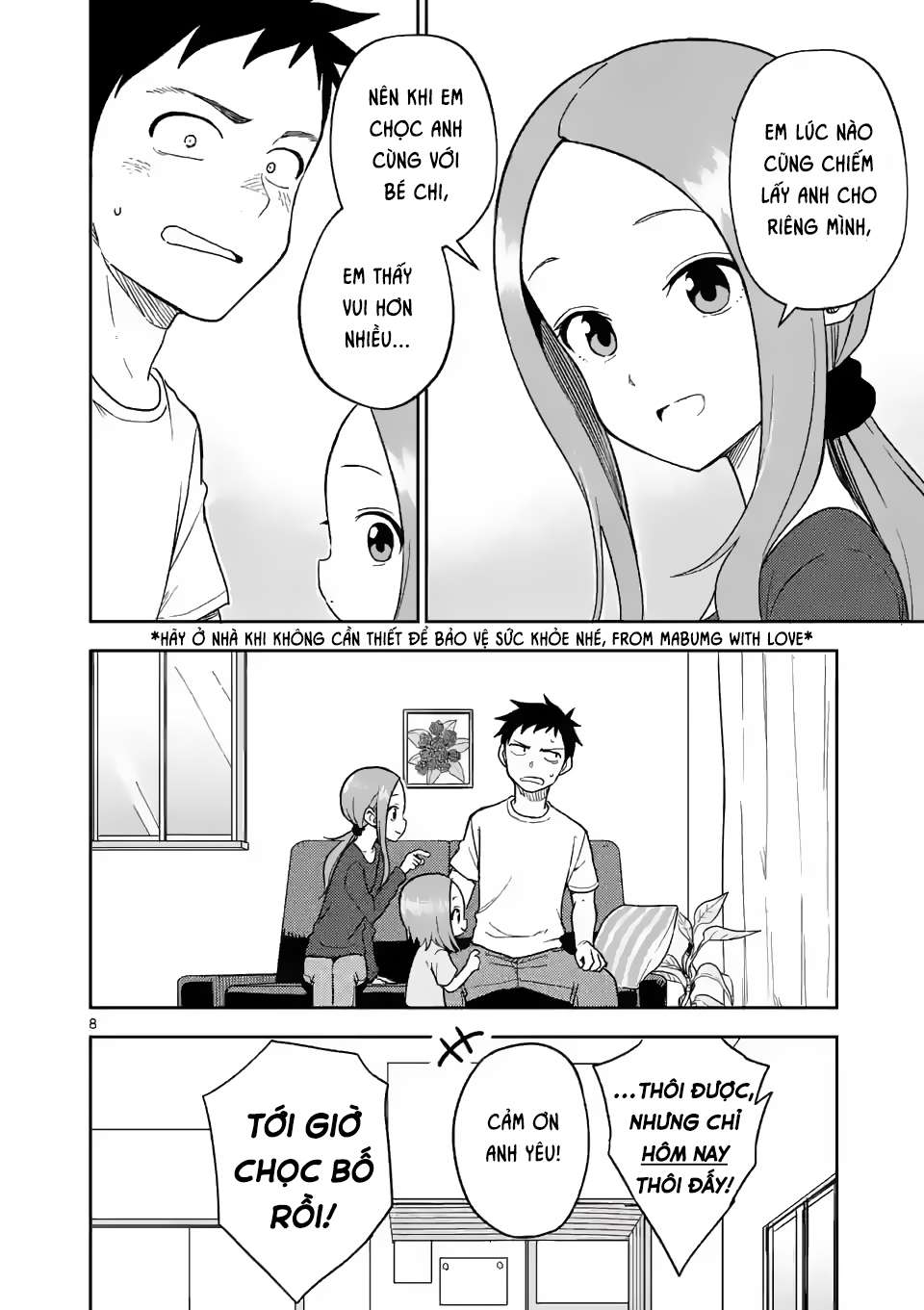 Karakai Jouzu No (Moto) Takagi-San Chapter 161 - Trang 2
