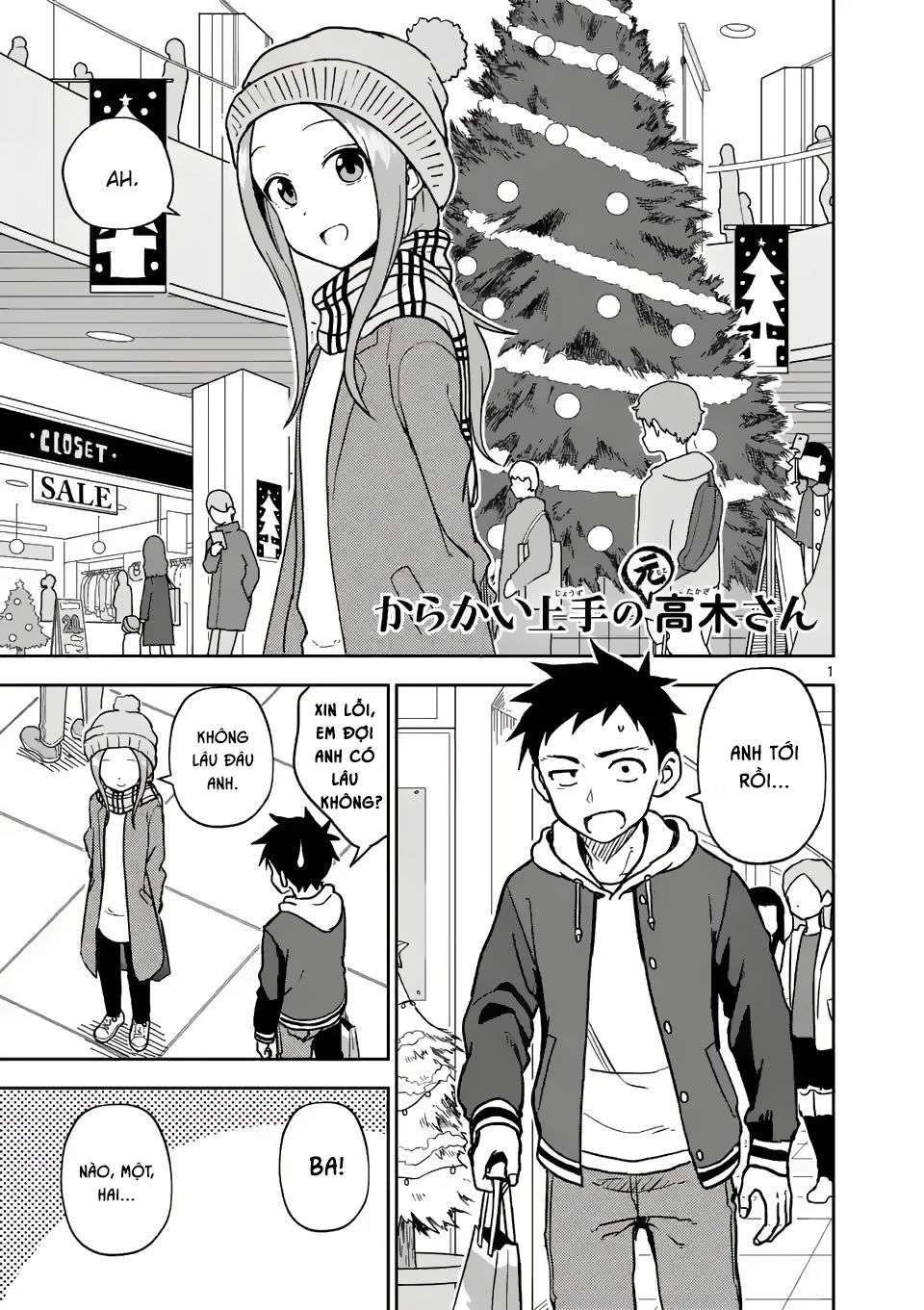 Karakai Jouzu No (Moto) Takagi-San Chapter 166 - Trang 2