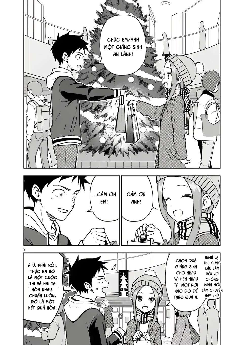 Karakai Jouzu No (Moto) Takagi-San Chapter 166 - Trang 2