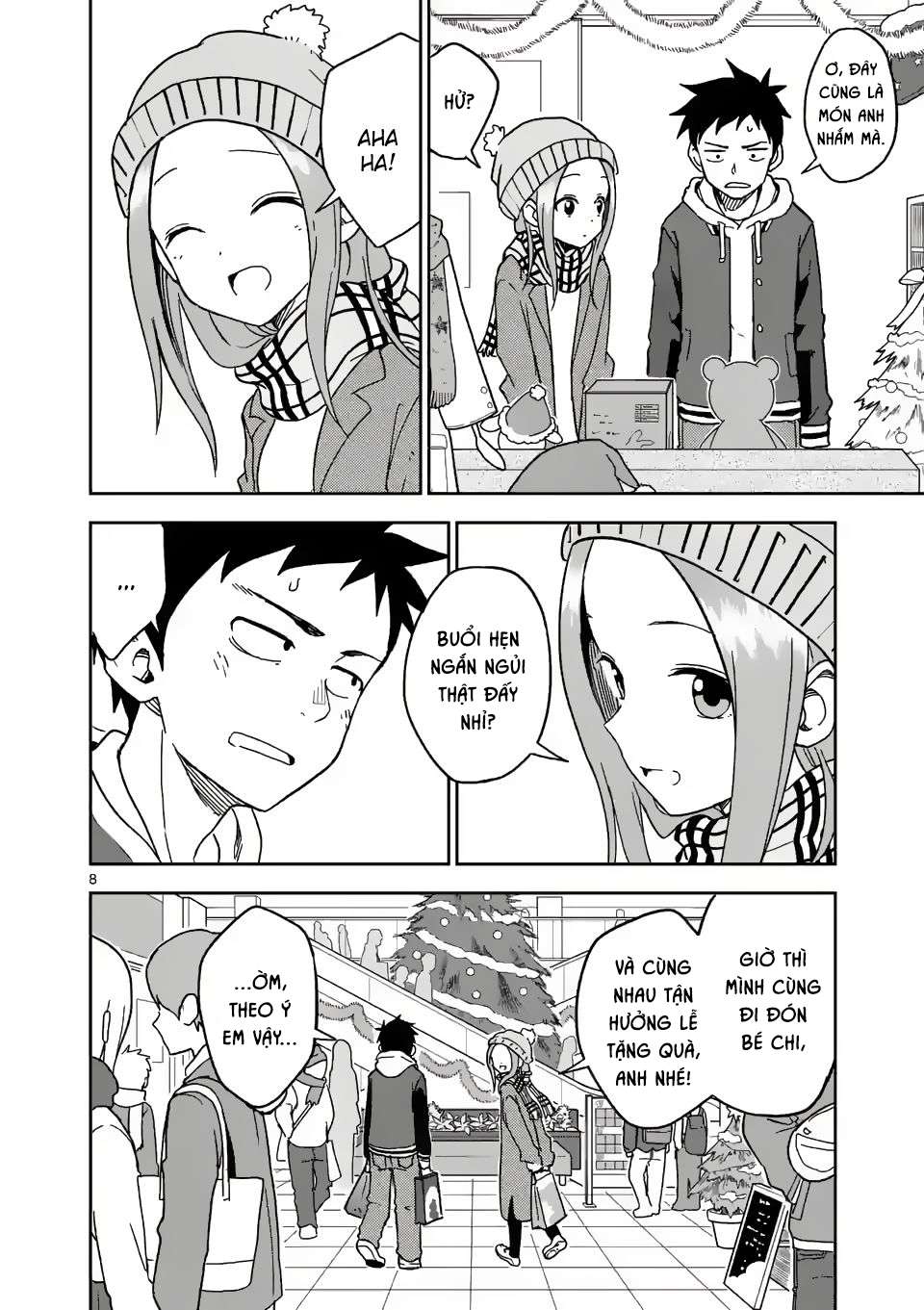 Karakai Jouzu No (Moto) Takagi-San Chapter 166 - Trang 2