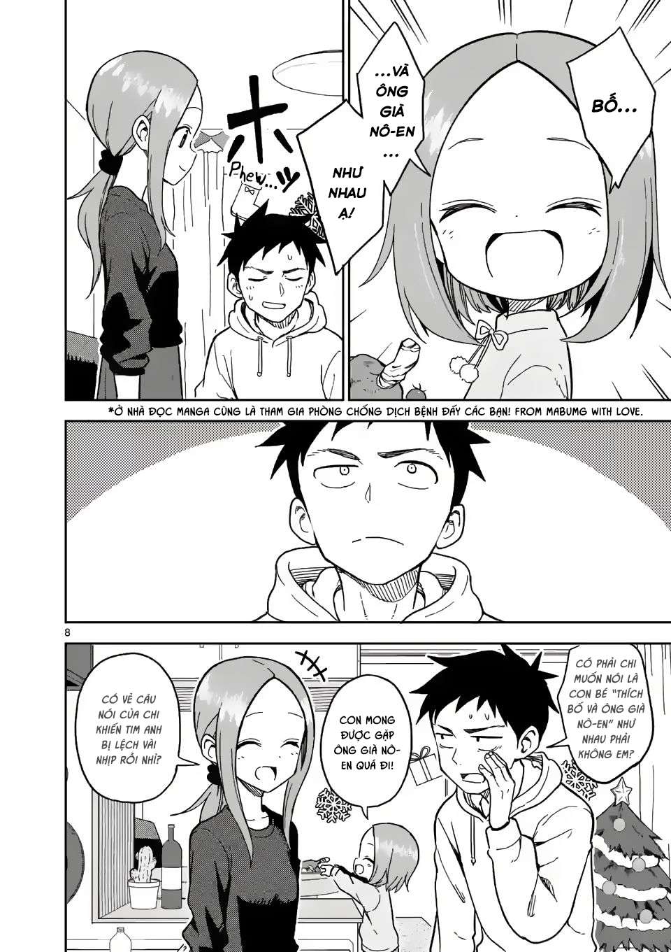 Karakai Jouzu No (Moto) Takagi-San Chapter 167 - Trang 2