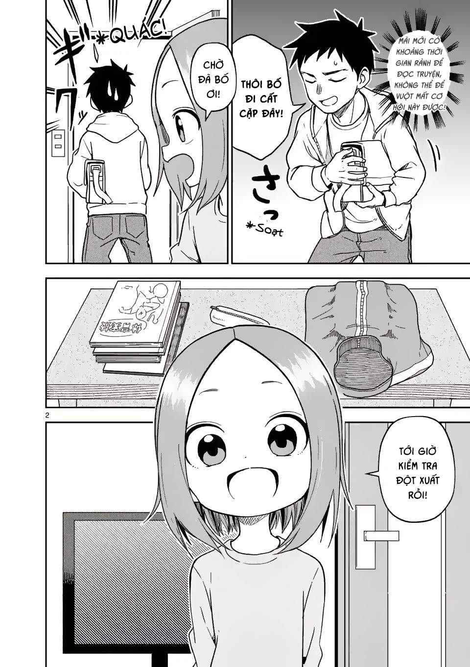 Karakai Jouzu No (Moto) Takagi-San Chapter 168 - Trang 2