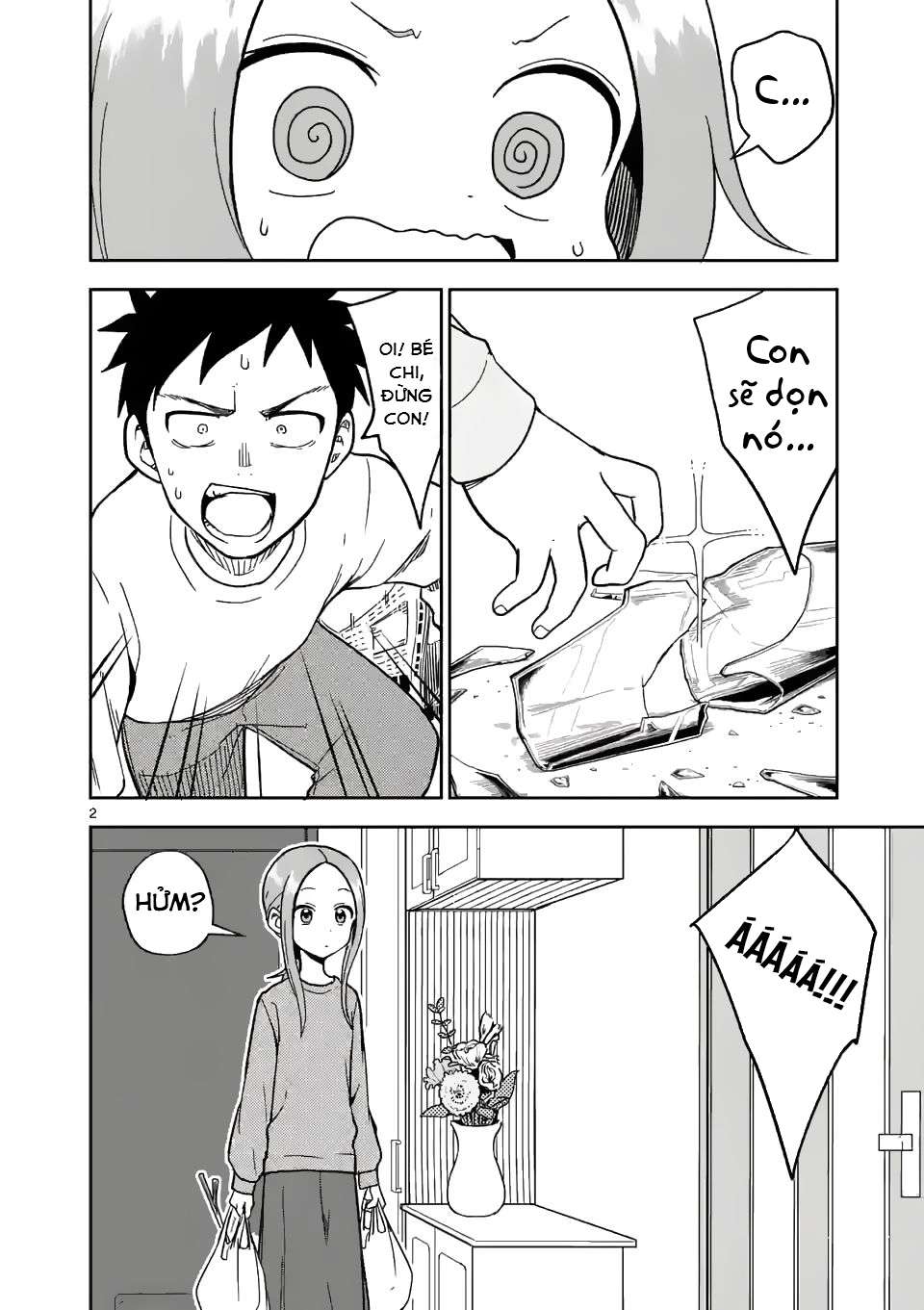 Karakai Jouzu No (Moto) Takagi-San Chapter 176 - Trang 2