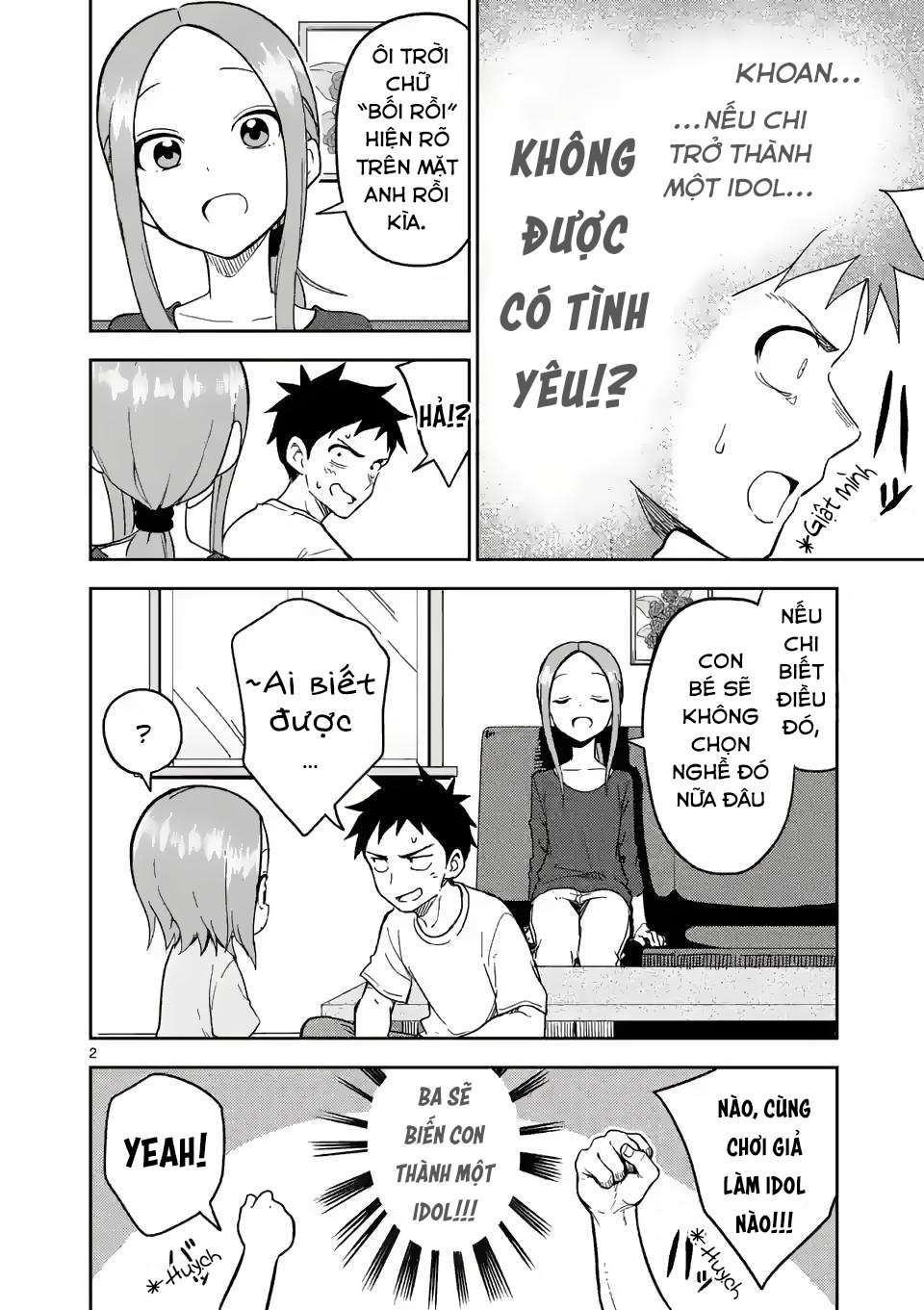 Karakai Jouzu No (Moto) Takagi-San Chapter 186 - Trang 2