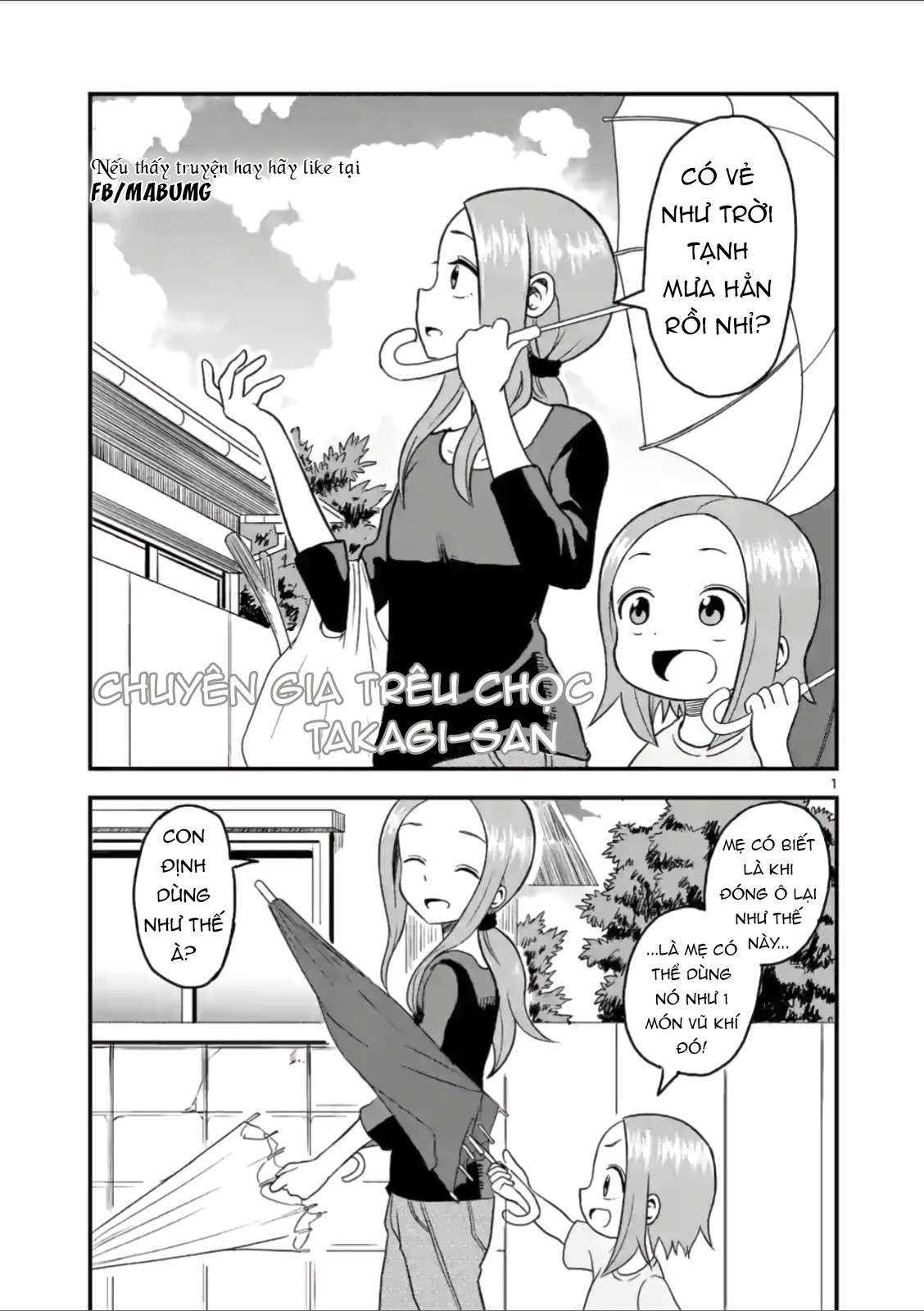 Karakai Jouzu No (Moto) Takagi-San Chapter 20 - Trang 2
