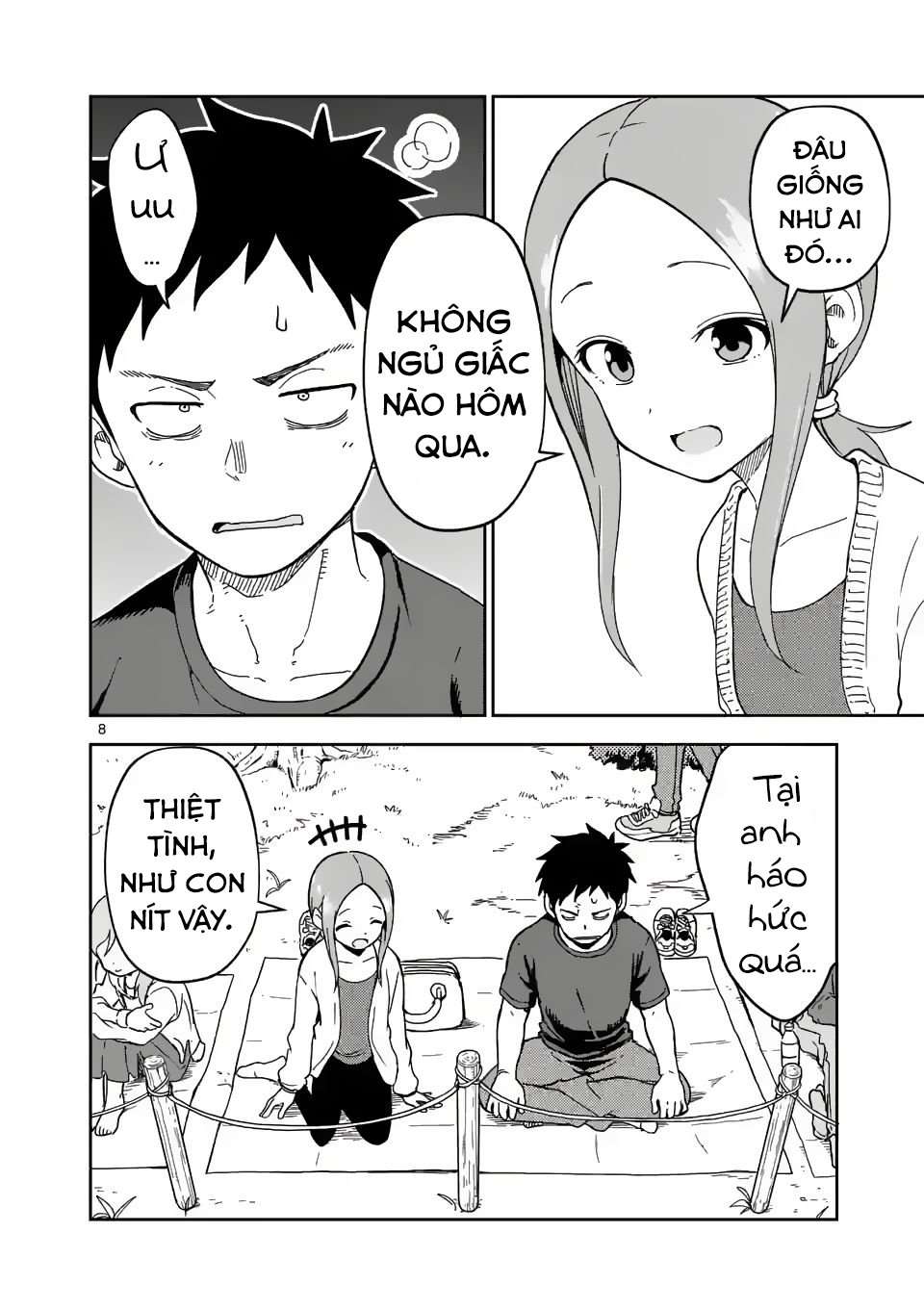 Karakai Jouzu No (Moto) Takagi-San Chapter 204 - Trang 2