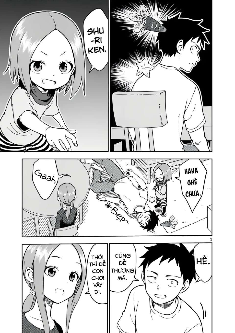 Karakai Jouzu No (Moto) Takagi-San Chapter 206 - Trang 2