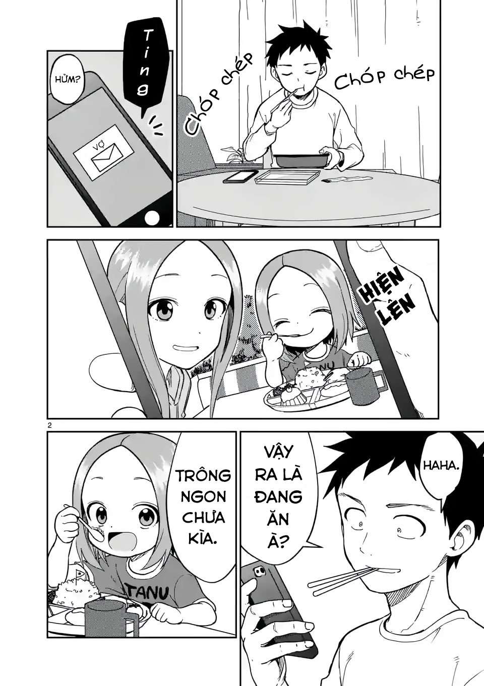 Karakai Jouzu No (Moto) Takagi-San Chapter 207 - Trang 2