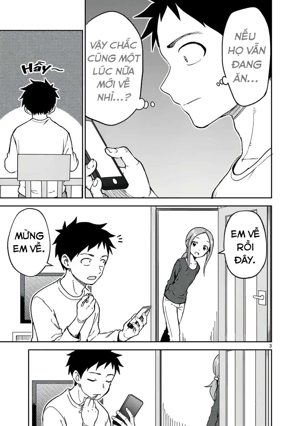 Karakai Jouzu No (Moto) Takagi-San Chapter 207 - Trang 2