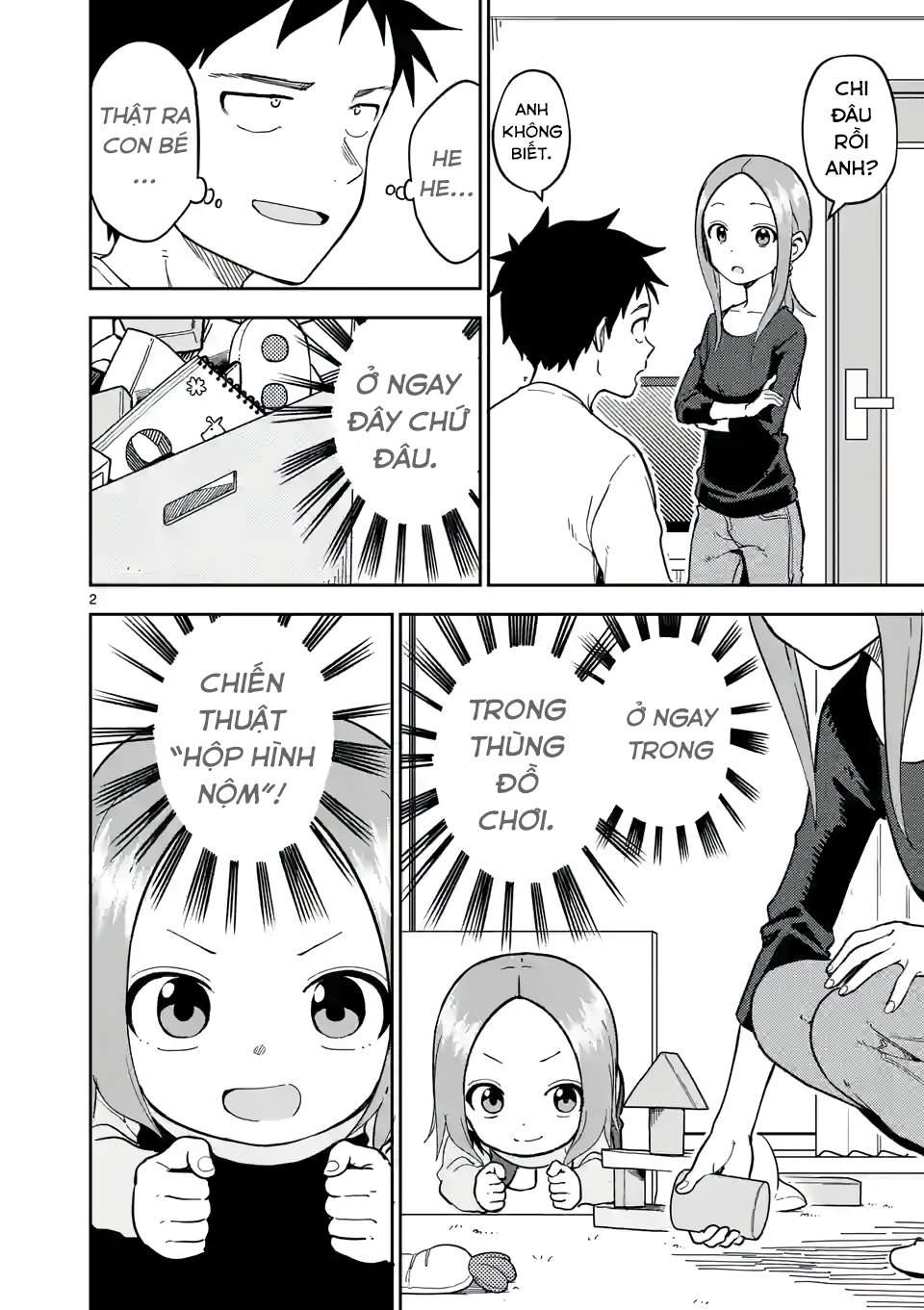 Karakai Jouzu No (Moto) Takagi-San Chapter 215 - Trang 2