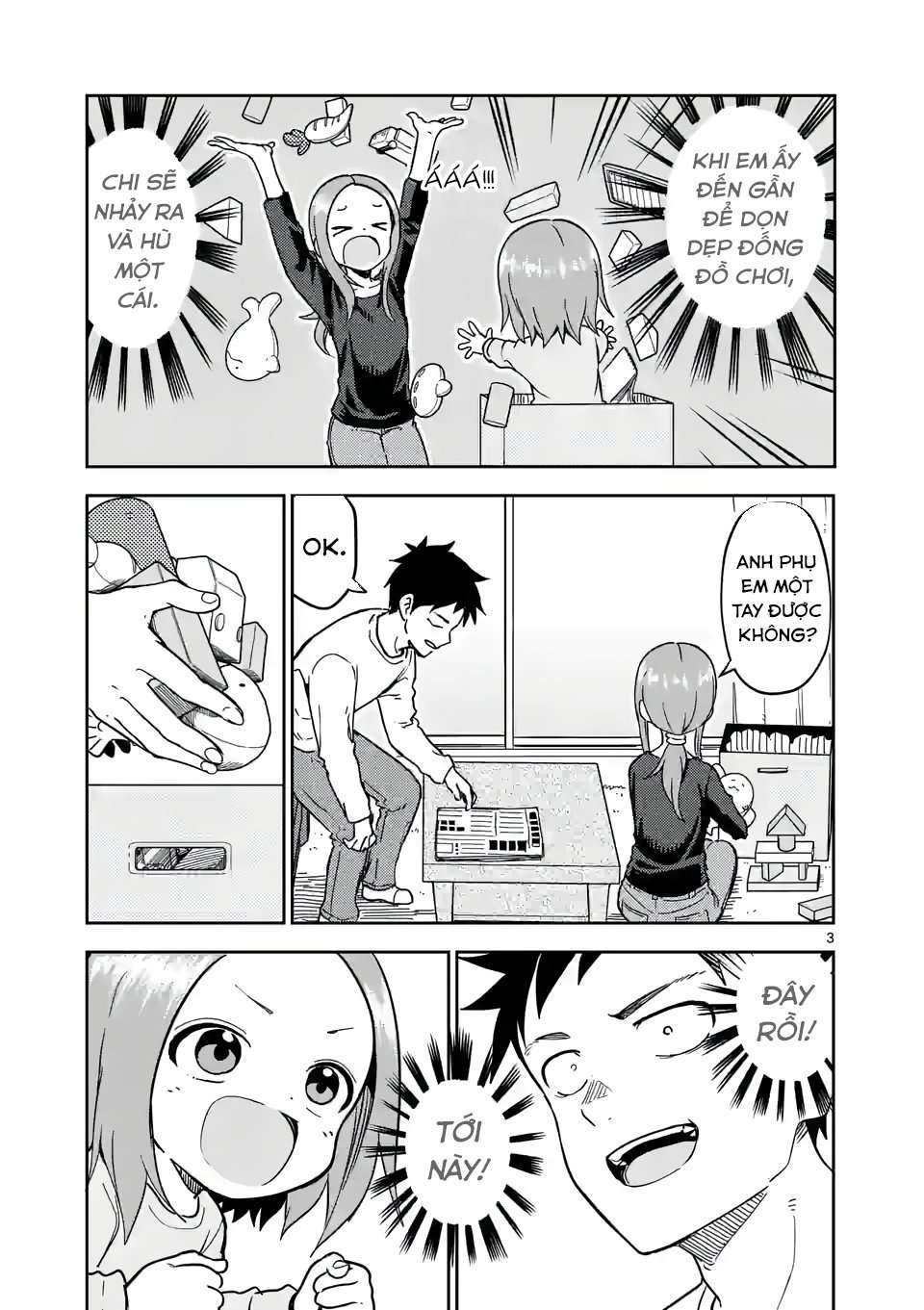 Karakai Jouzu No (Moto) Takagi-San Chapter 215 - Trang 2
