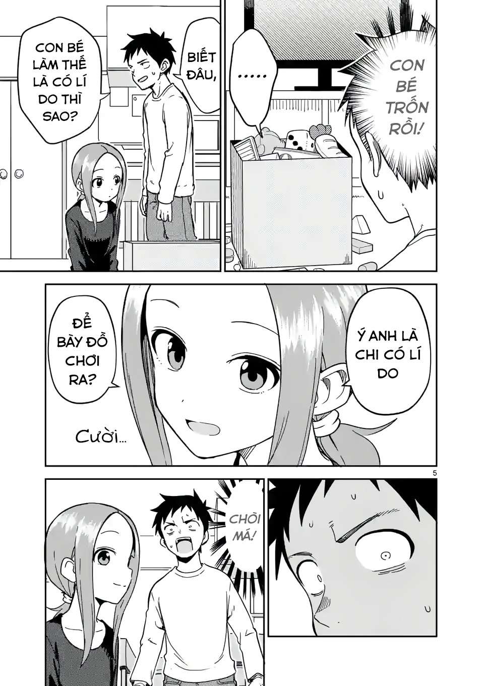 Karakai Jouzu No (Moto) Takagi-San Chapter 215 - Trang 2
