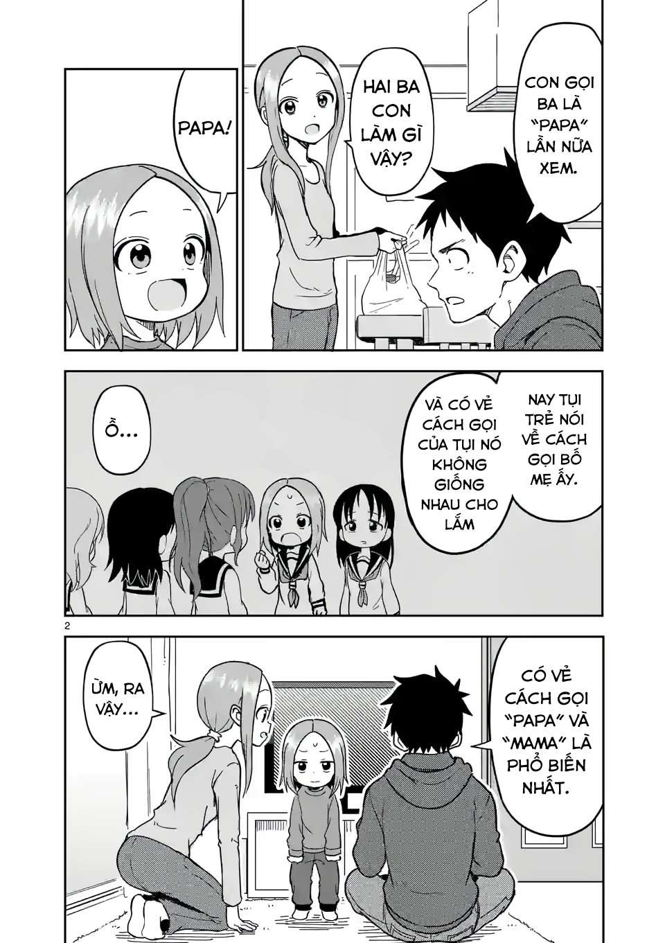 Karakai Jouzu No (Moto) Takagi-San Chapter 219 - Trang 2