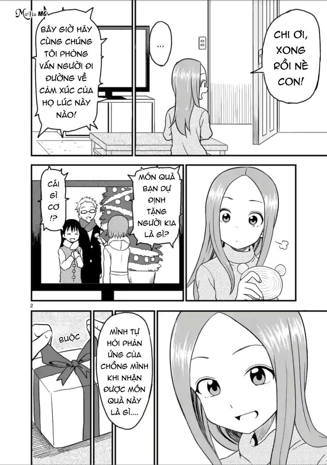 Karakai Jouzu No (Moto) Takagi-San Chapter 22 - Trang 2