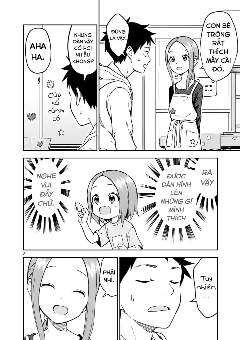 Karakai Jouzu No (Moto) Takagi-San Chapter 221 - Trang 2