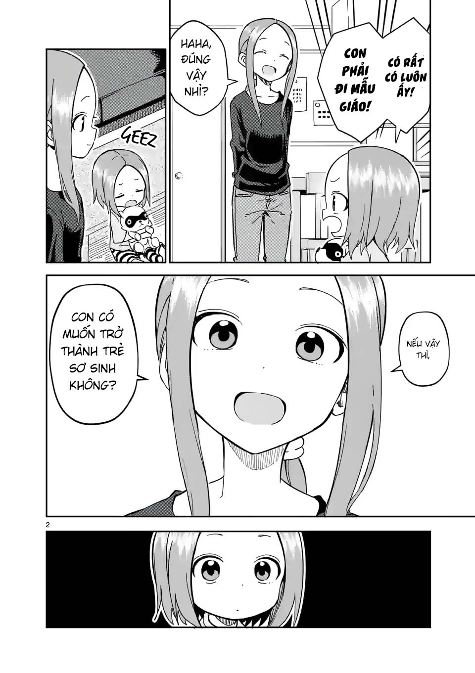 Karakai Jouzu No (Moto) Takagi-San Chapter 230 - Trang 2