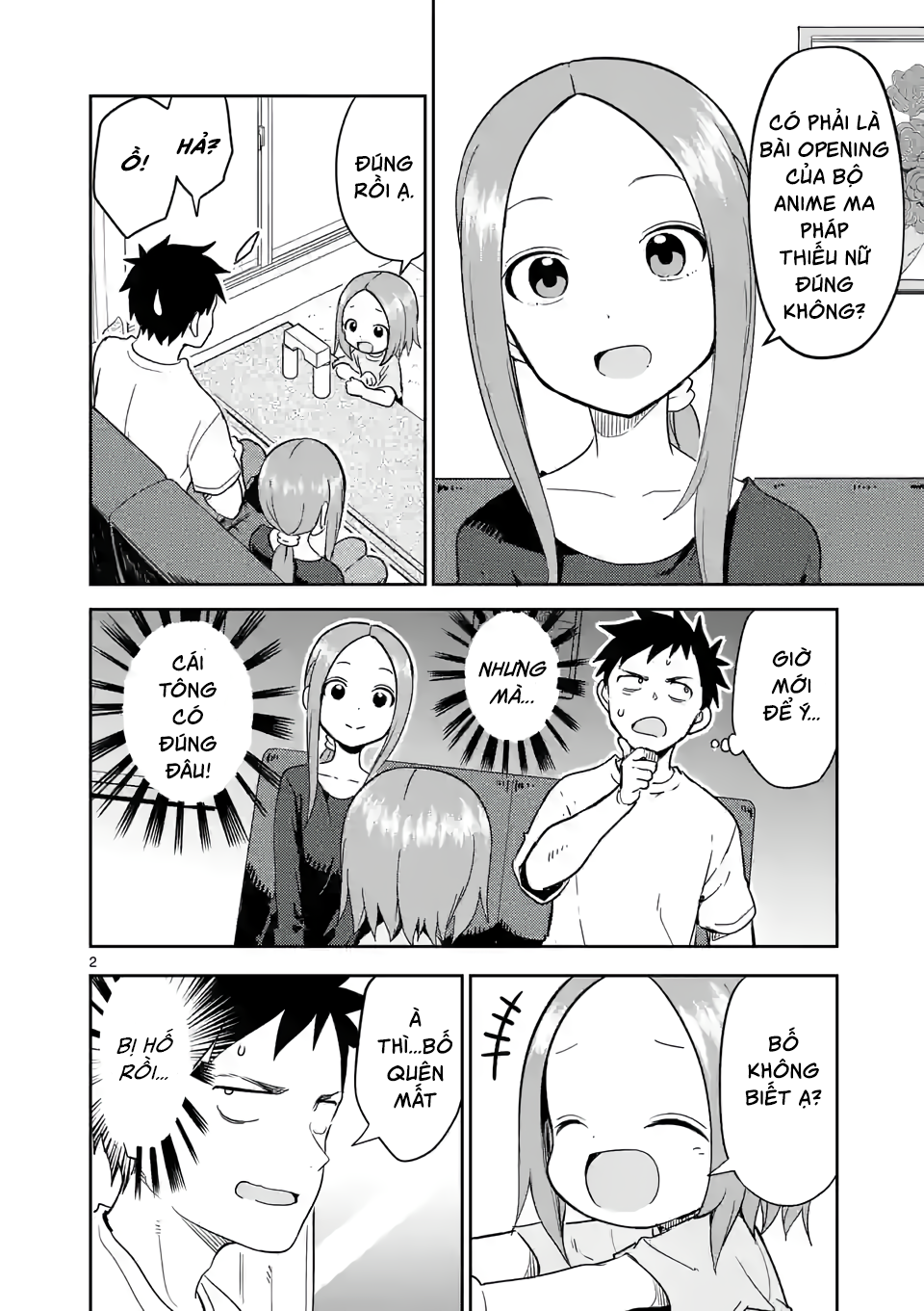 Karakai Jouzu No (Moto) Takagi-San Chapter 234 - Trang 2