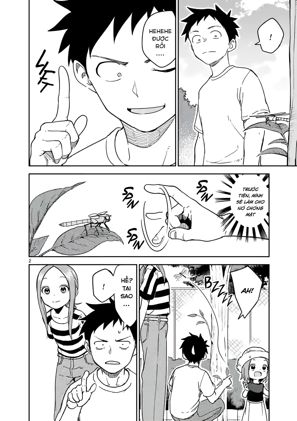 Karakai Jouzu No (Moto) Takagi-San Chapter 240 - Trang 2