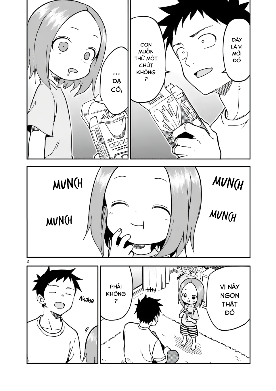 Karakai Jouzu No (Moto) Takagi-San Chapter 242 - Trang 2