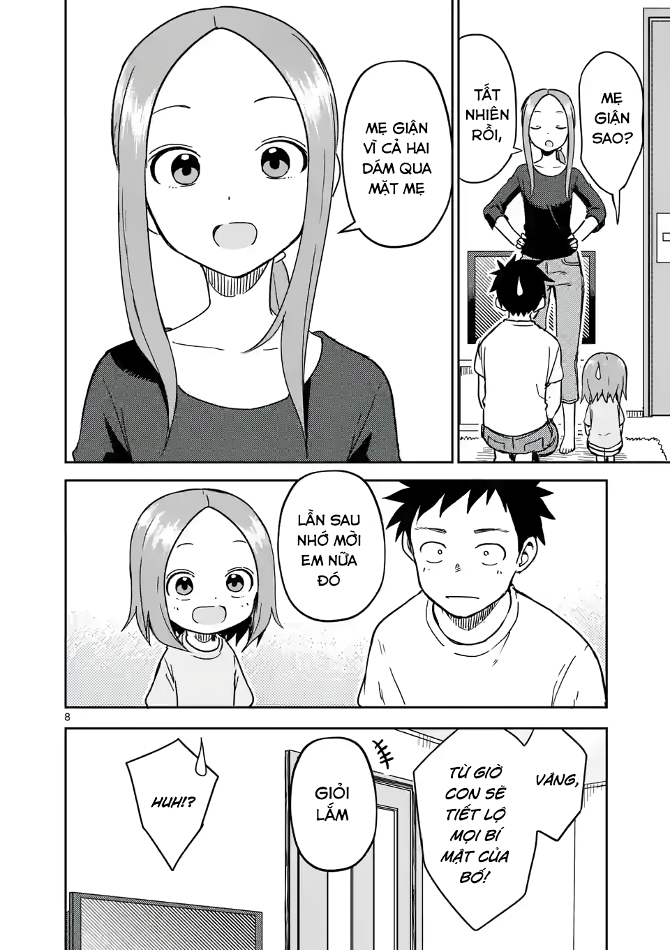 Karakai Jouzu No (Moto) Takagi-San Chapter 242 - Trang 2