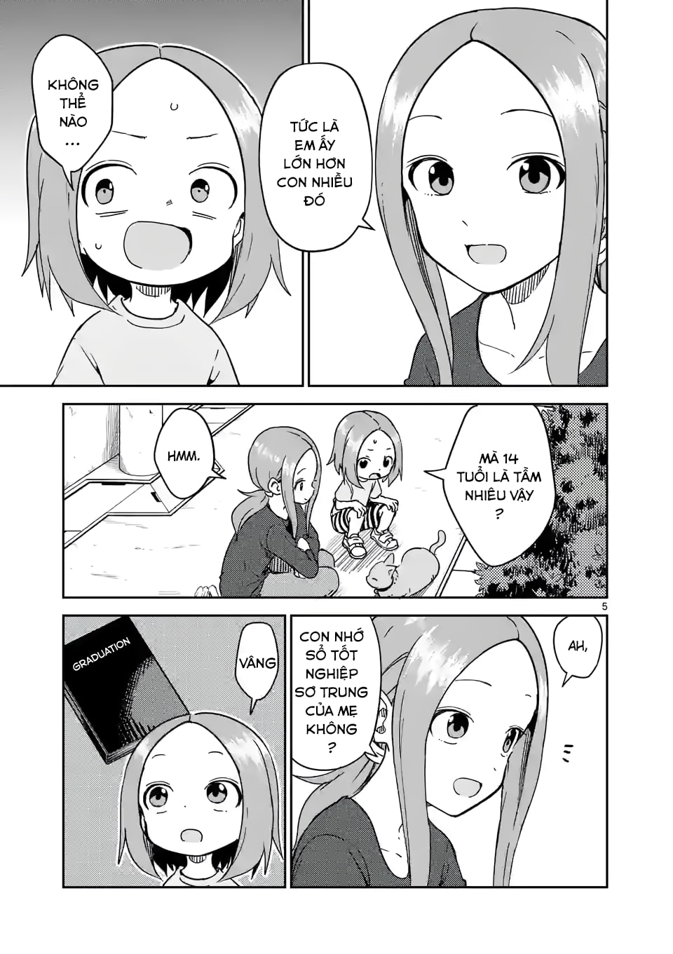 Karakai Jouzu No (Moto) Takagi-San Chapter 245 - Trang 2