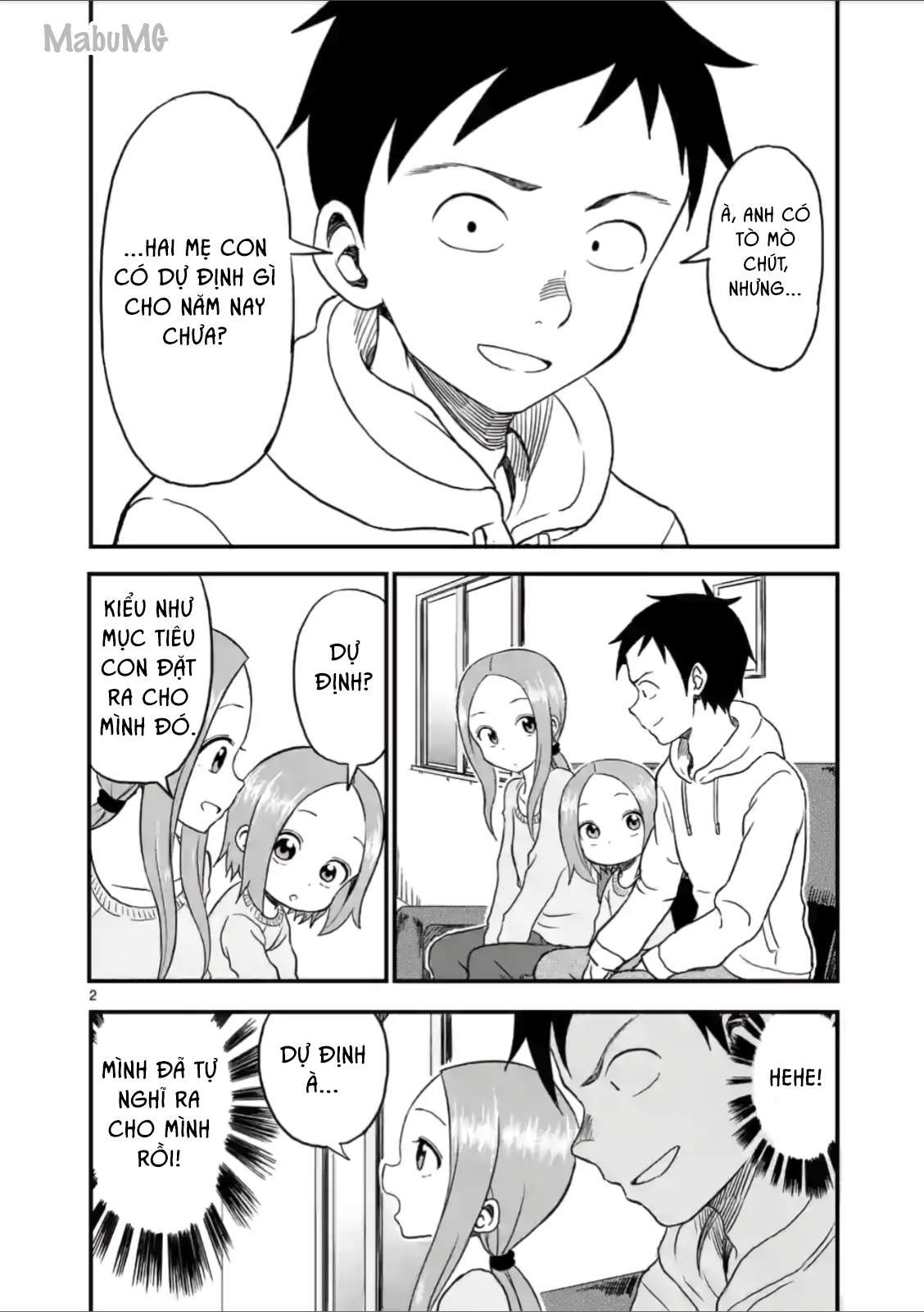 Karakai Jouzu No (Moto) Takagi-San Chapter 26 - Trang 2