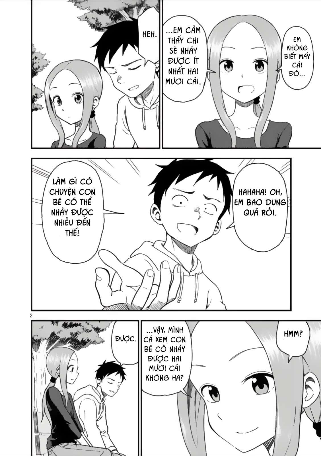 Karakai Jouzu No (Moto) Takagi-San Chapter 33 - Trang 2